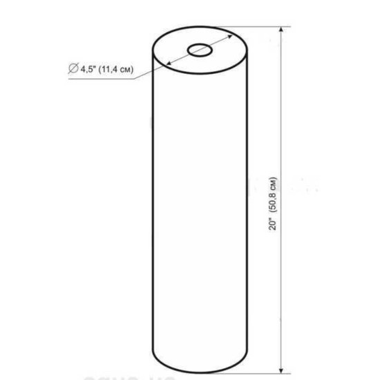Картридж шнурковый Bio+ Systems PPW-10L-LN (5 мкм) BigBlue 10″